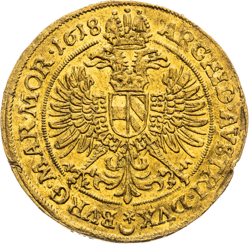 2 Ducats 1618 - back