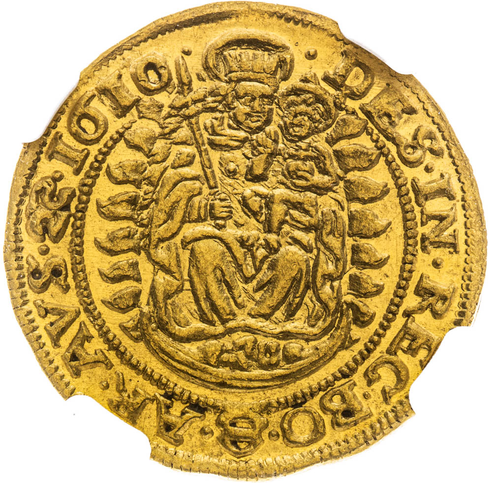 Ducat 1610 - back