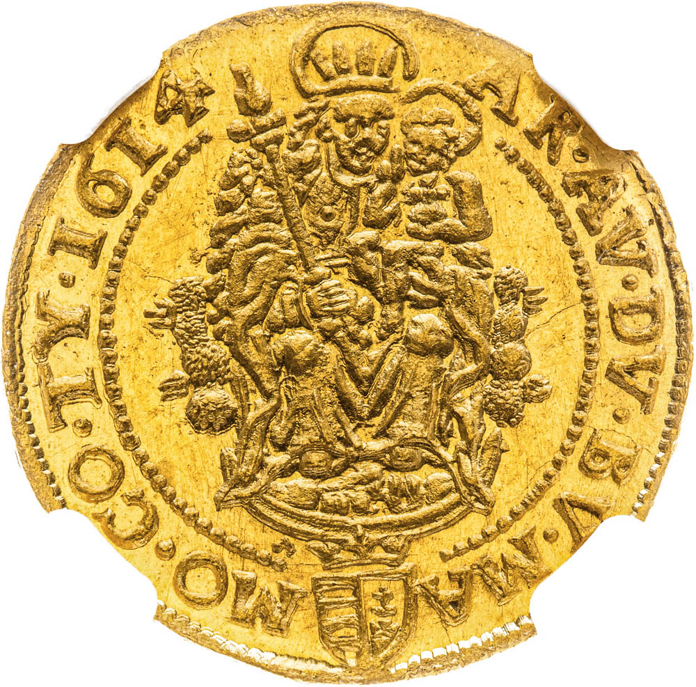 Ducat 1614 - back