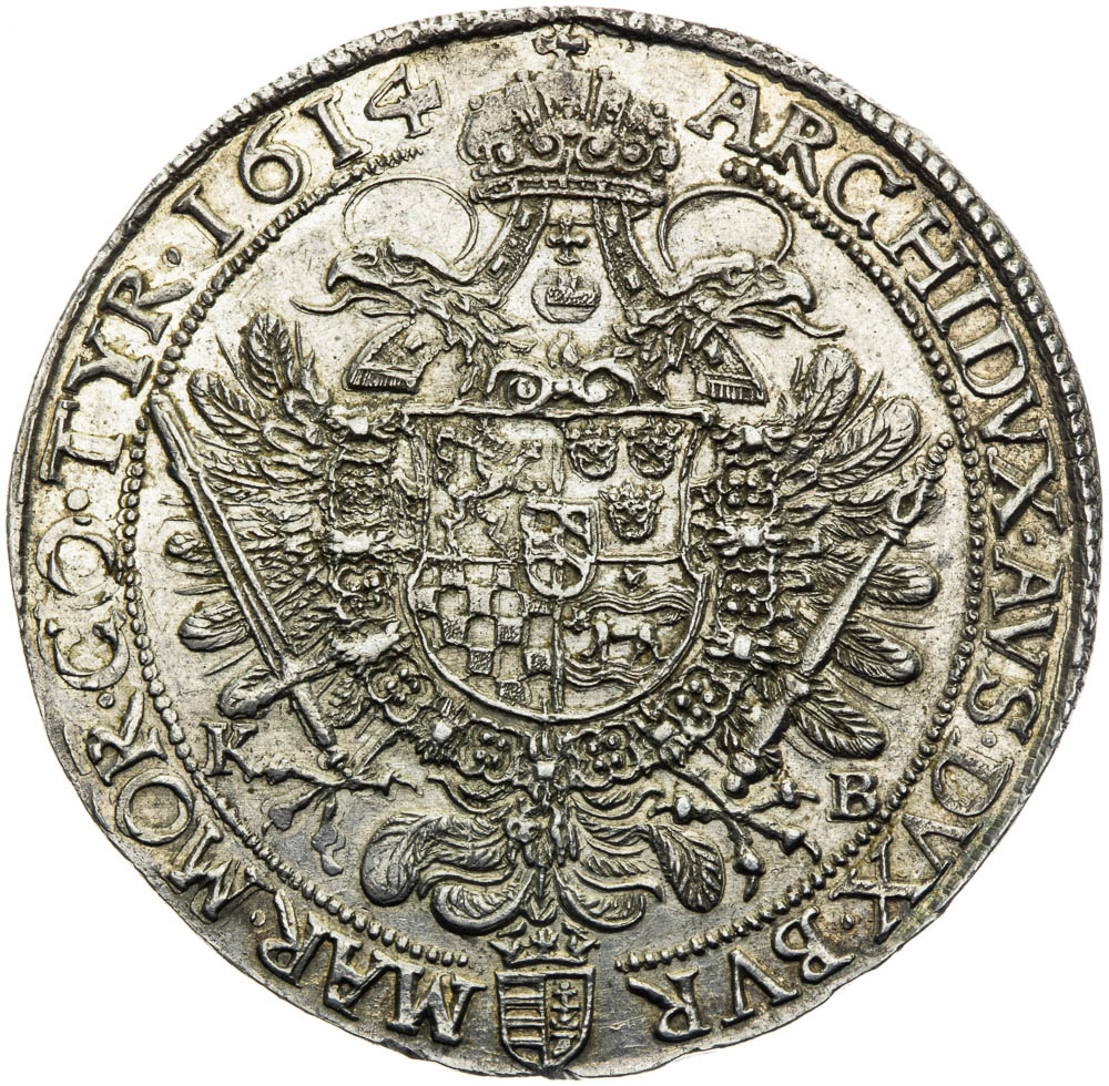 Thaler 1614 - back