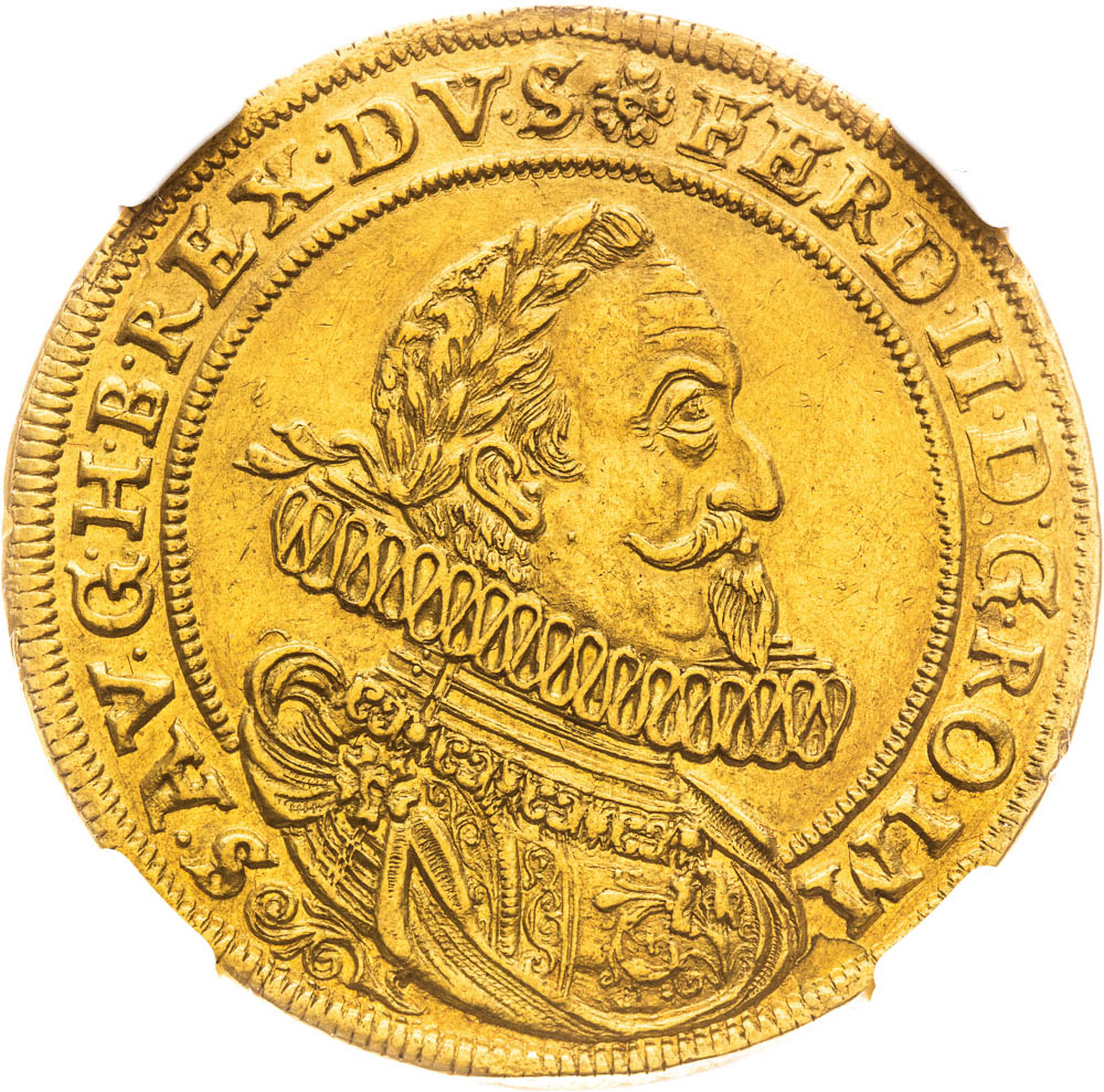 5 Ducats 1628 - front