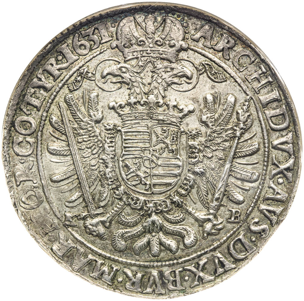 Thaler 1631 - back
