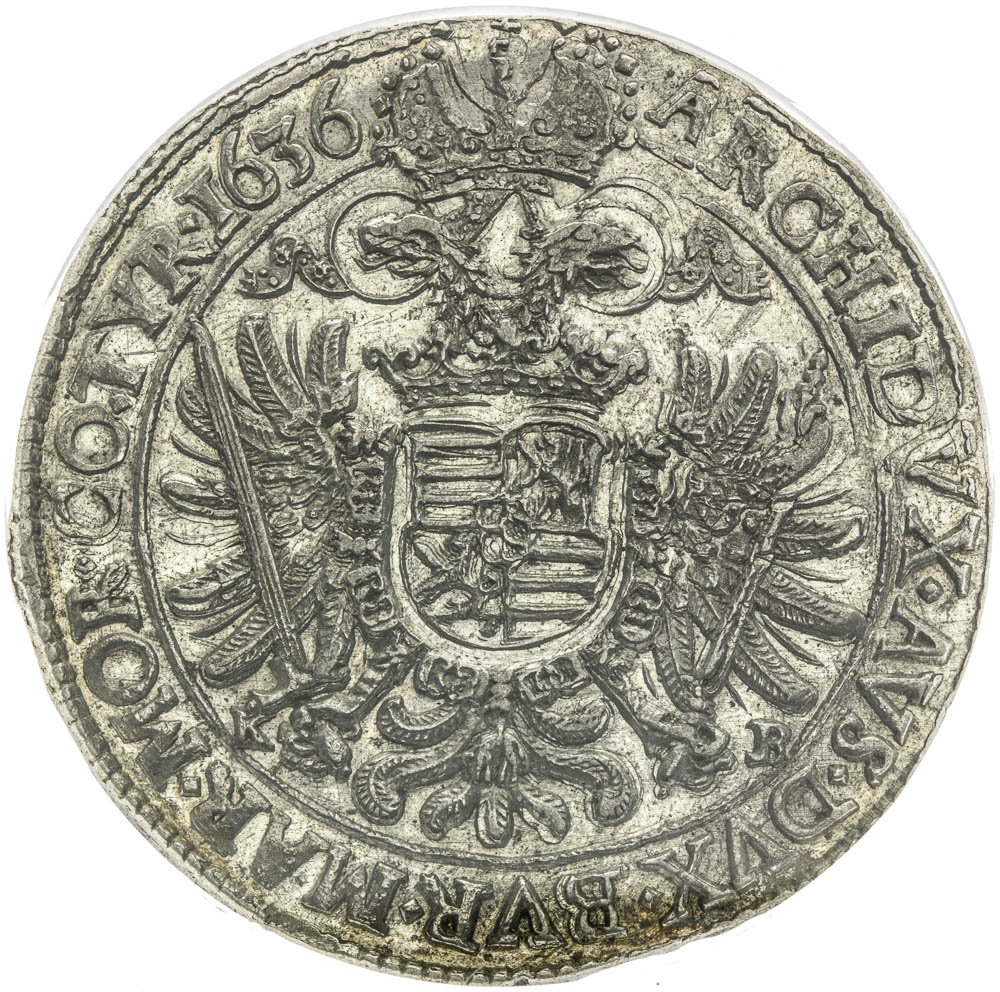 Thaler 1636 - back