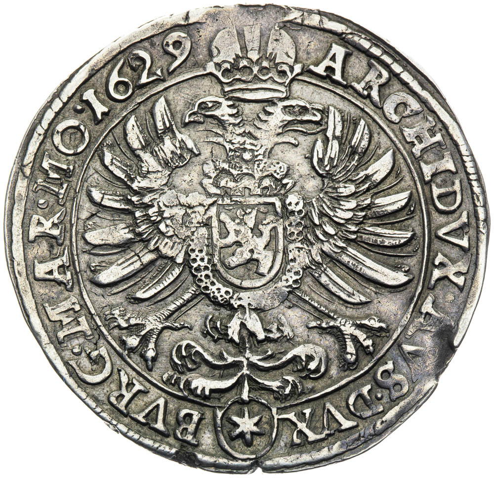 1/4 Thaler 1629 - back