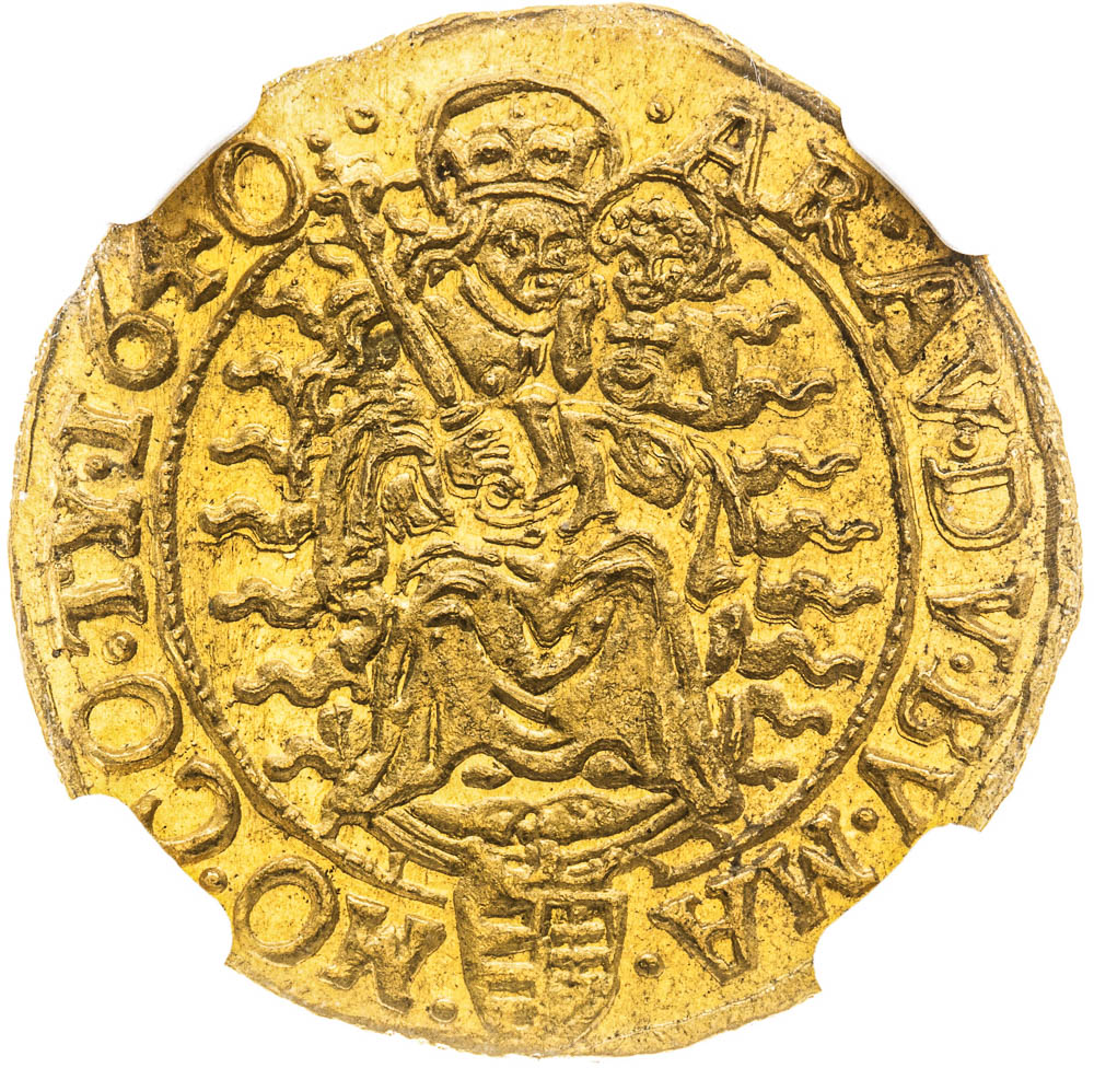 Ducat 1640 - back