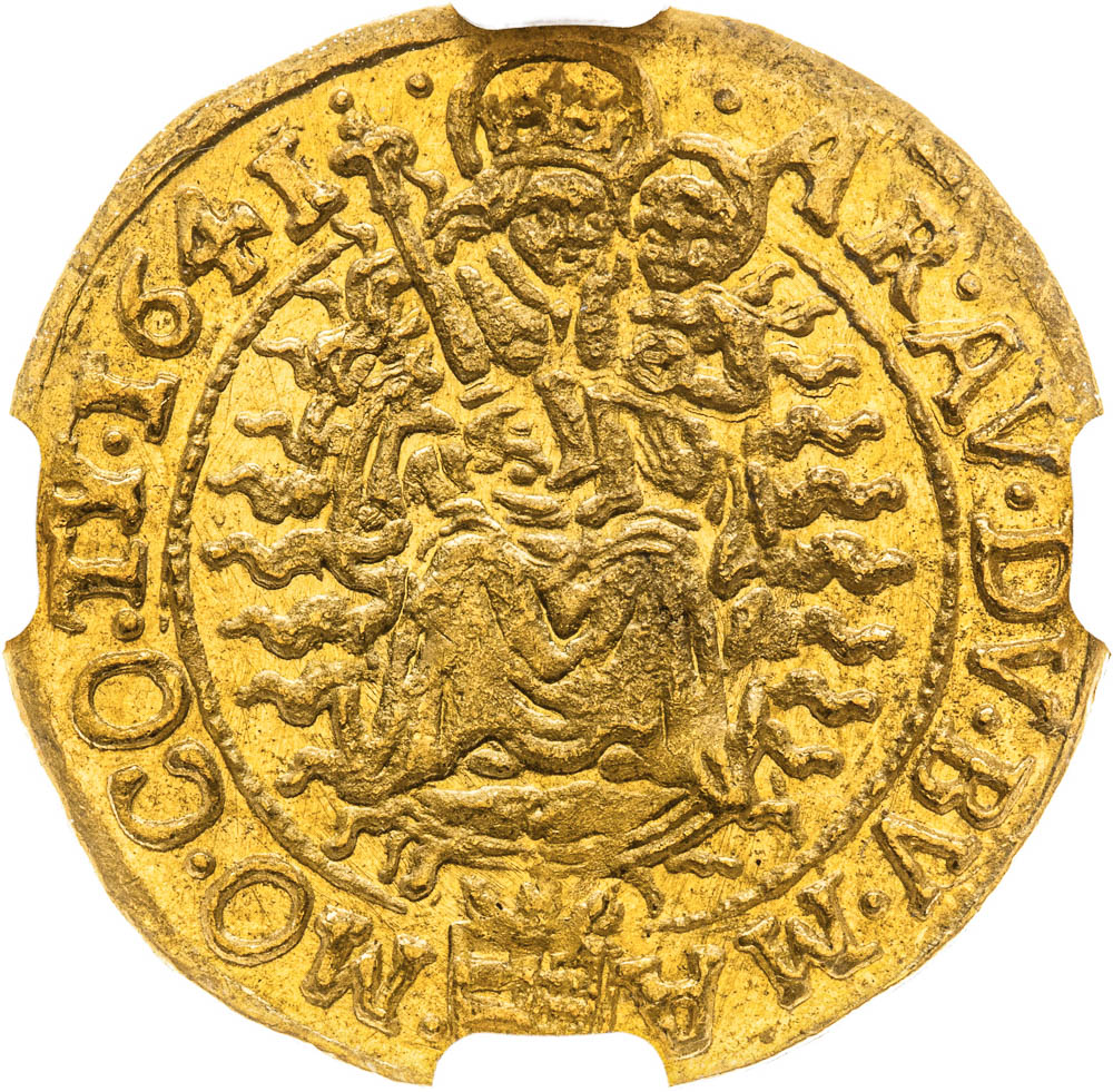 Ducat 1641 - back