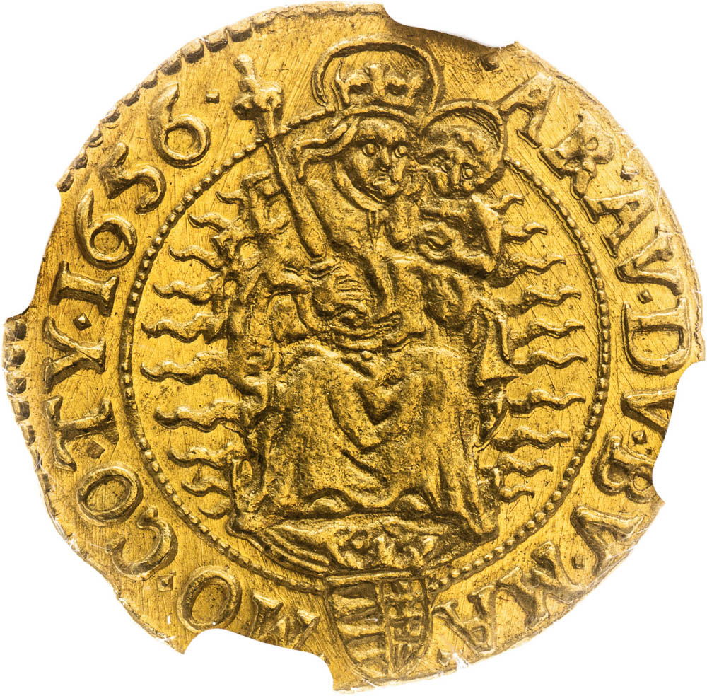 Ducat 1656 - back