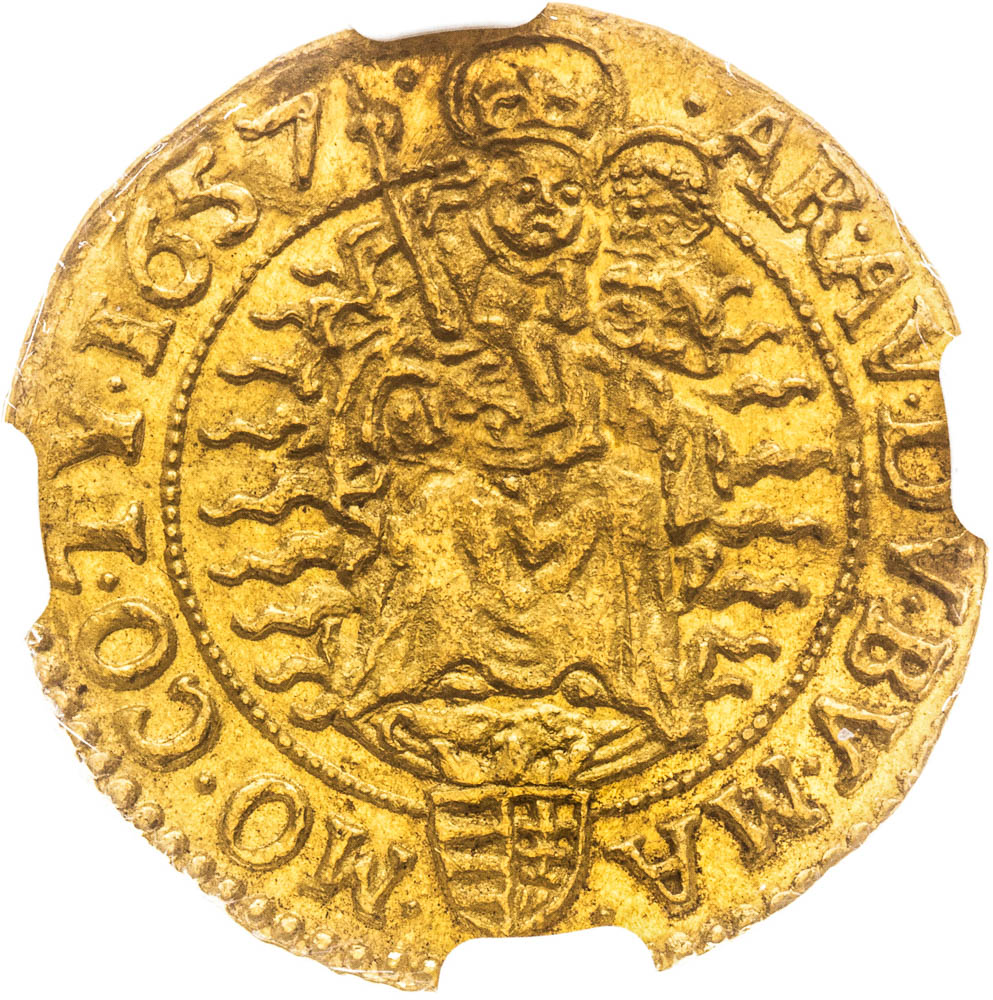 Ducat 1657 - back