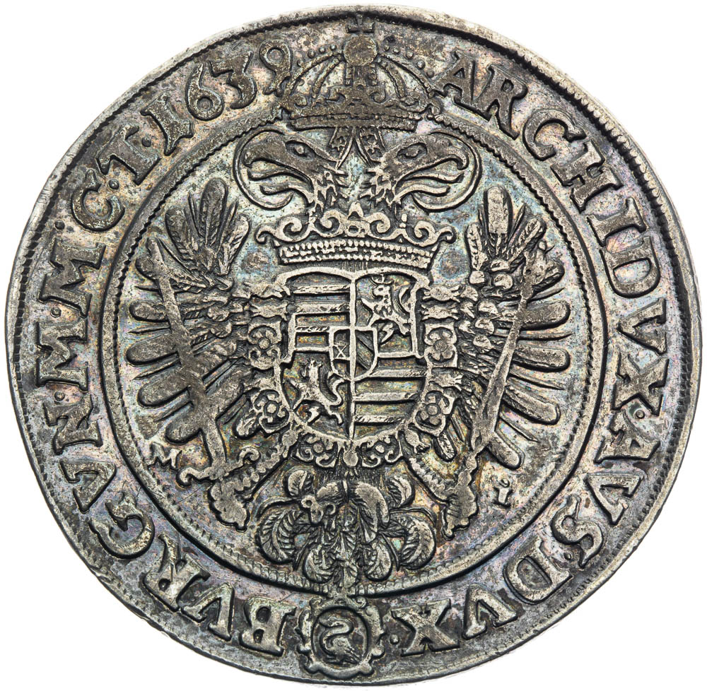 1/2 Thaler 1639 - back