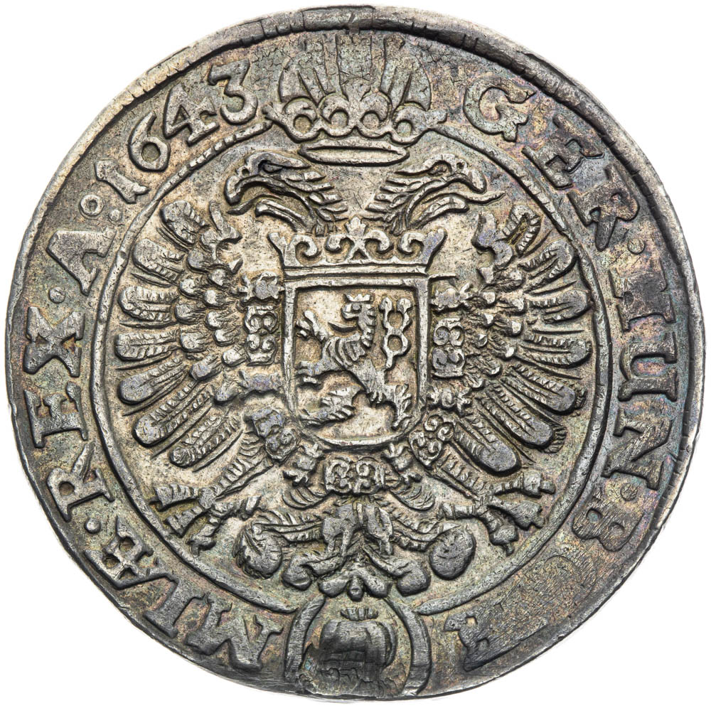 1/2 Taler 1643 - back