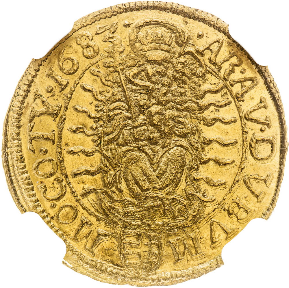 Ducat 1683 - back