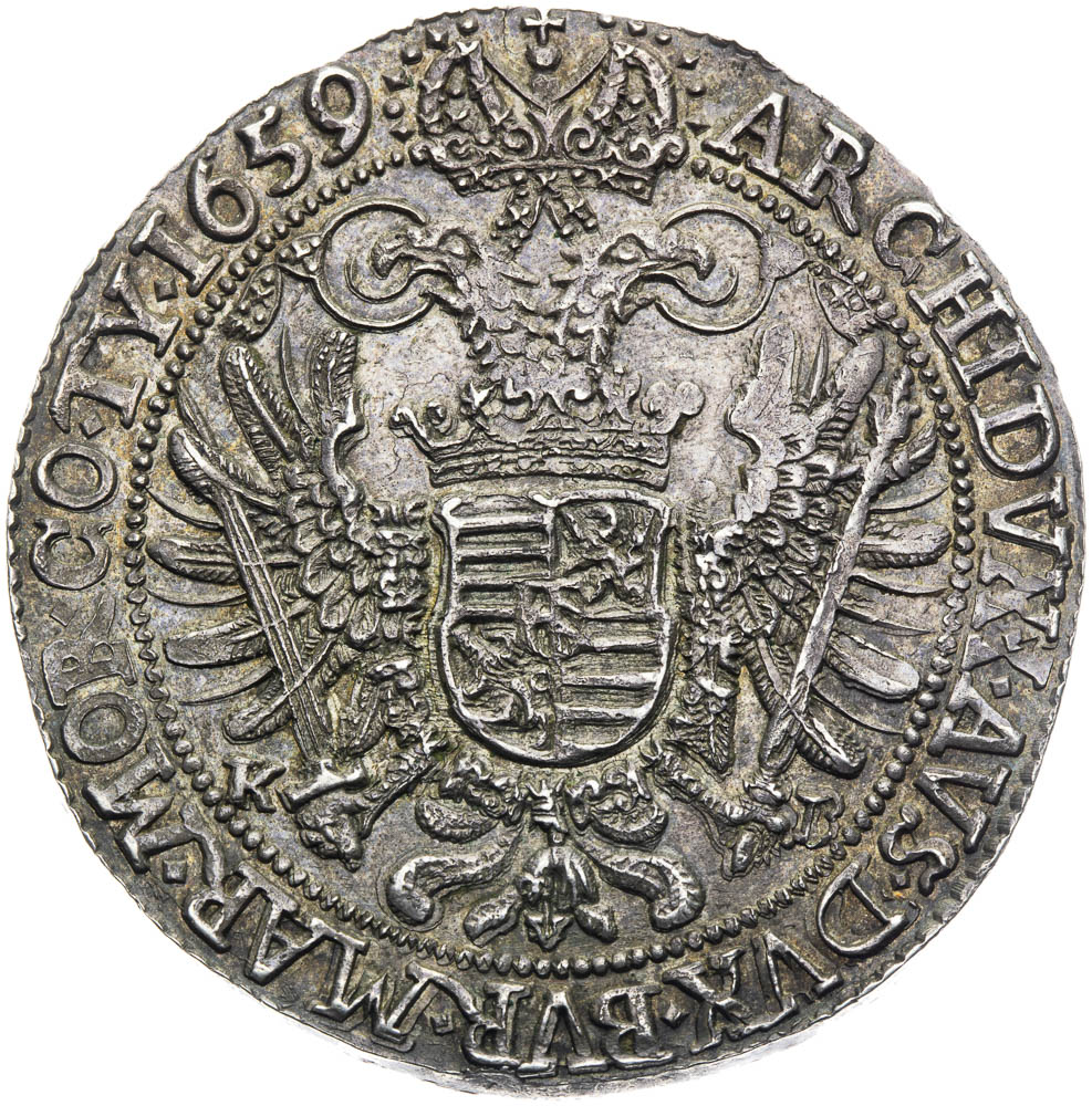 Thaler 1659 - back