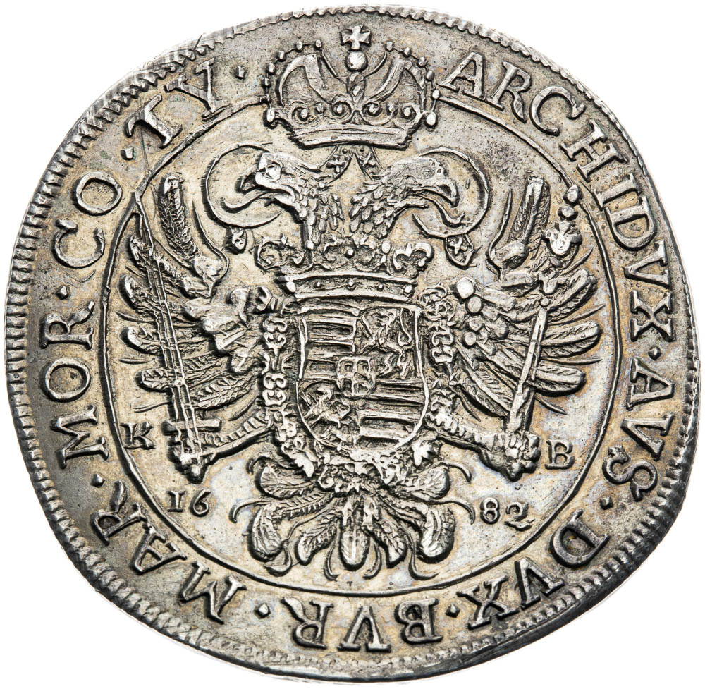 Thaler 1682 - back