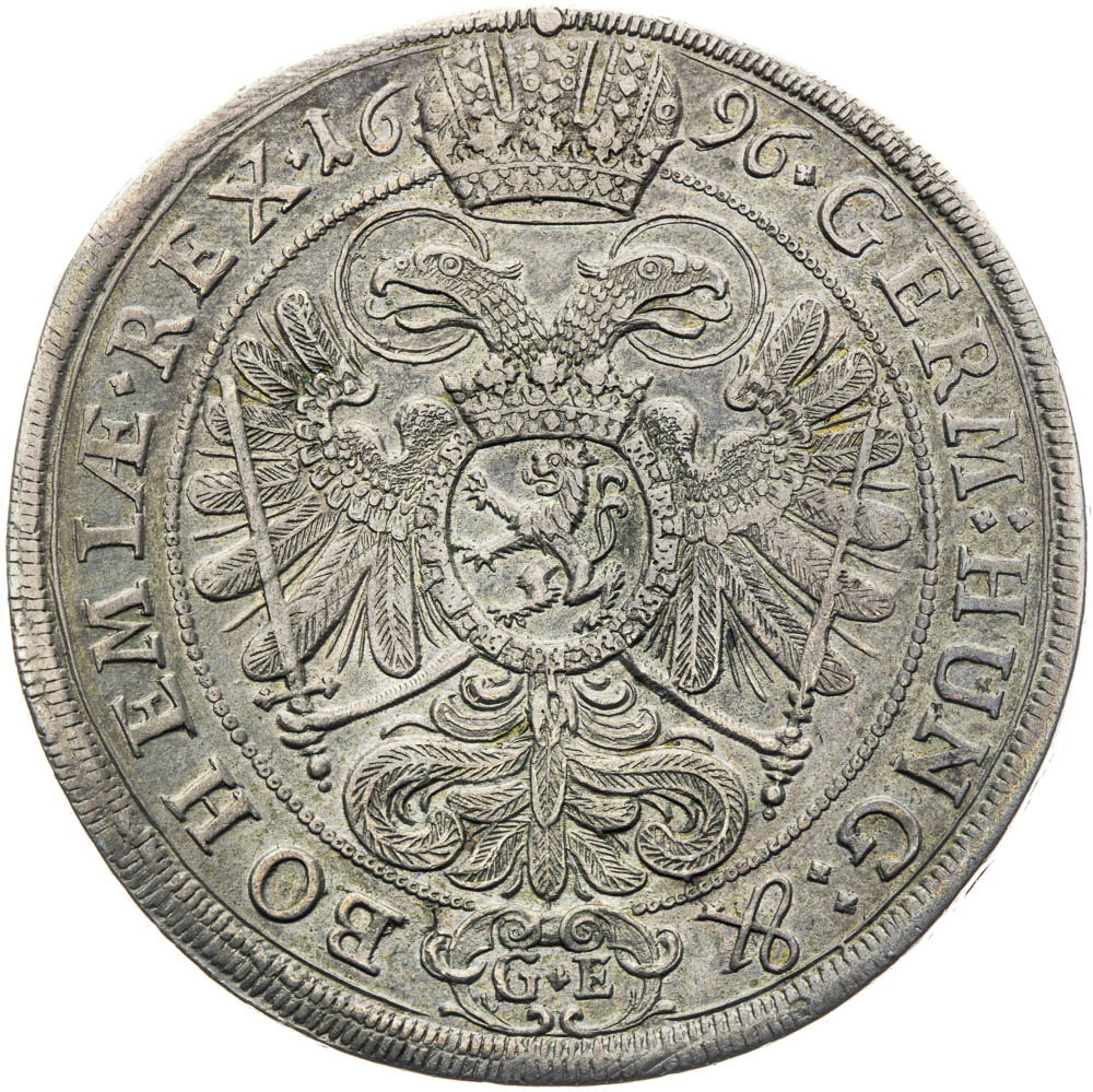 Thaler 1696 - back