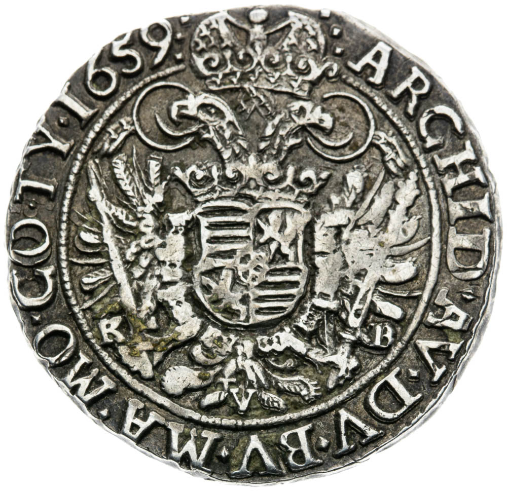 1/4 Thaler 1659 - back