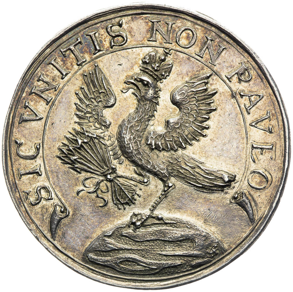 Silver medal 1664 - front