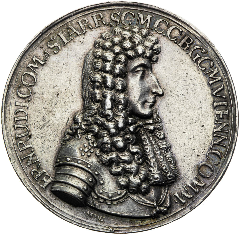 Silver medal 1683 - front