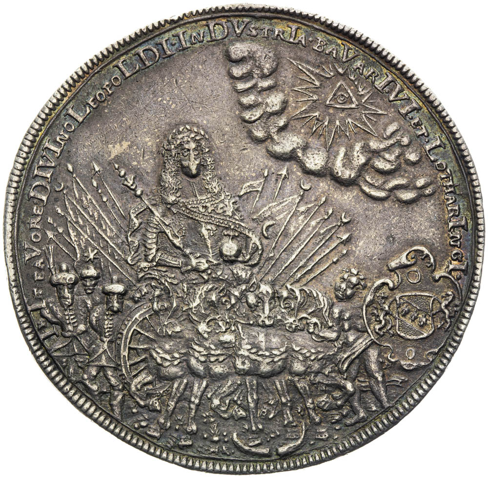 Silver medal 1686 (2 Thaler) - front