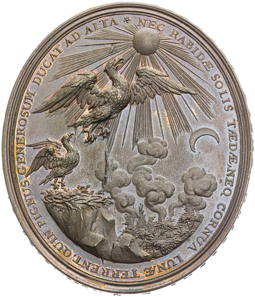 Medal 1690 - back