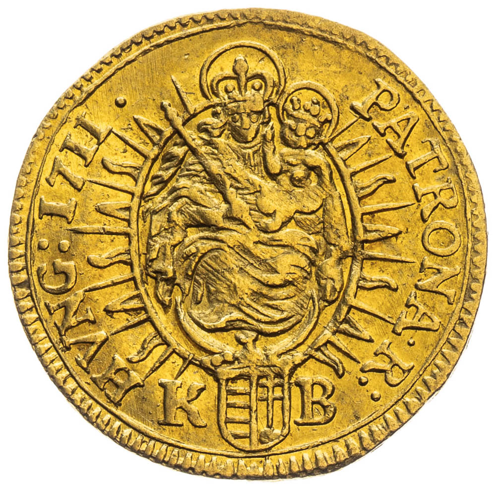 1/4 Ducat 1711 - back