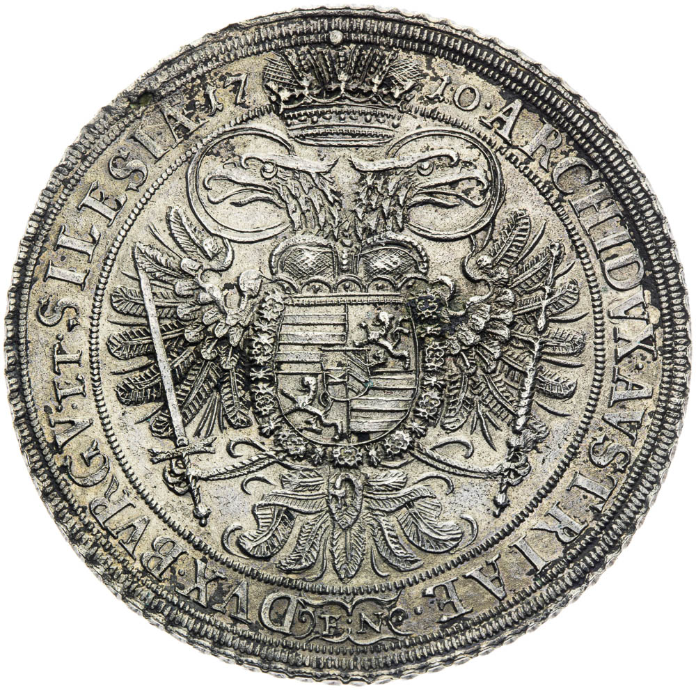 Thaler 1710 - back