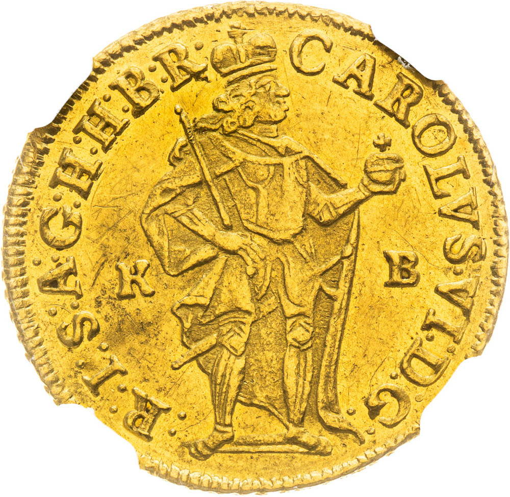 Ducat 1723 - front
