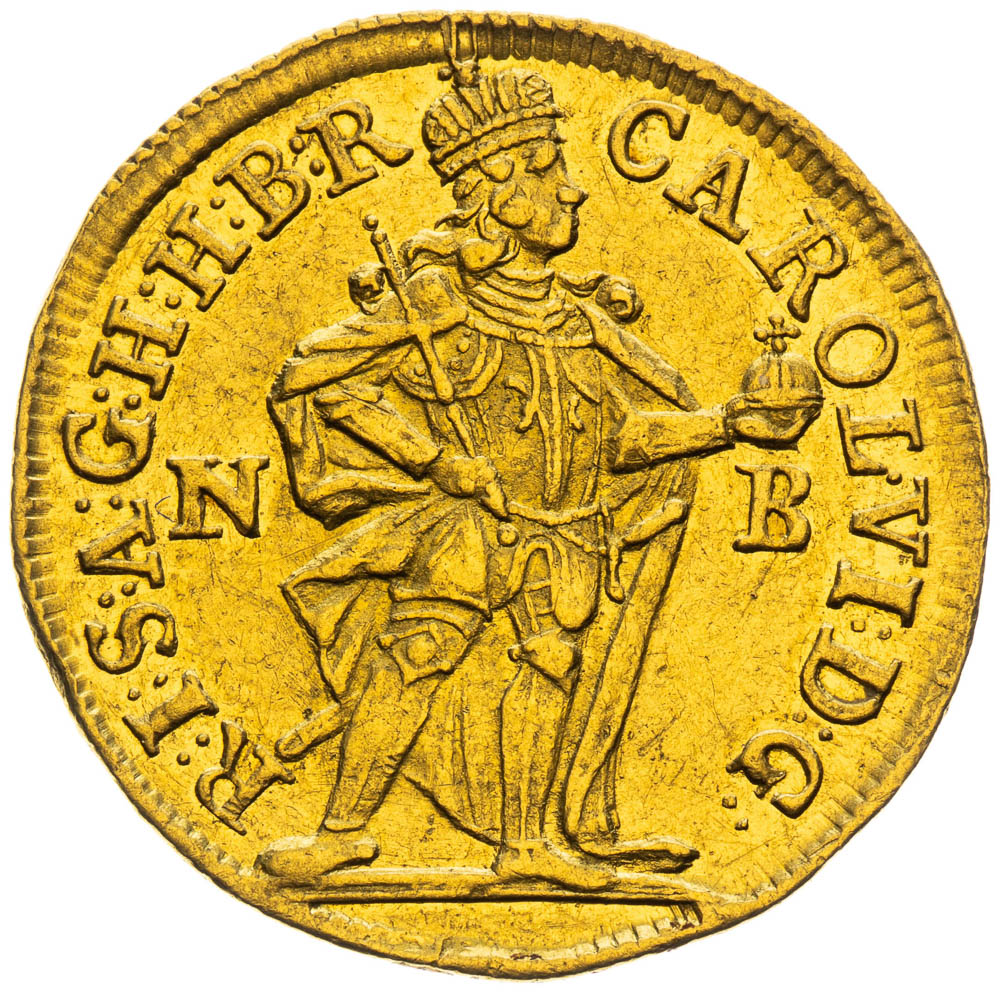 Ducat 1734 - front