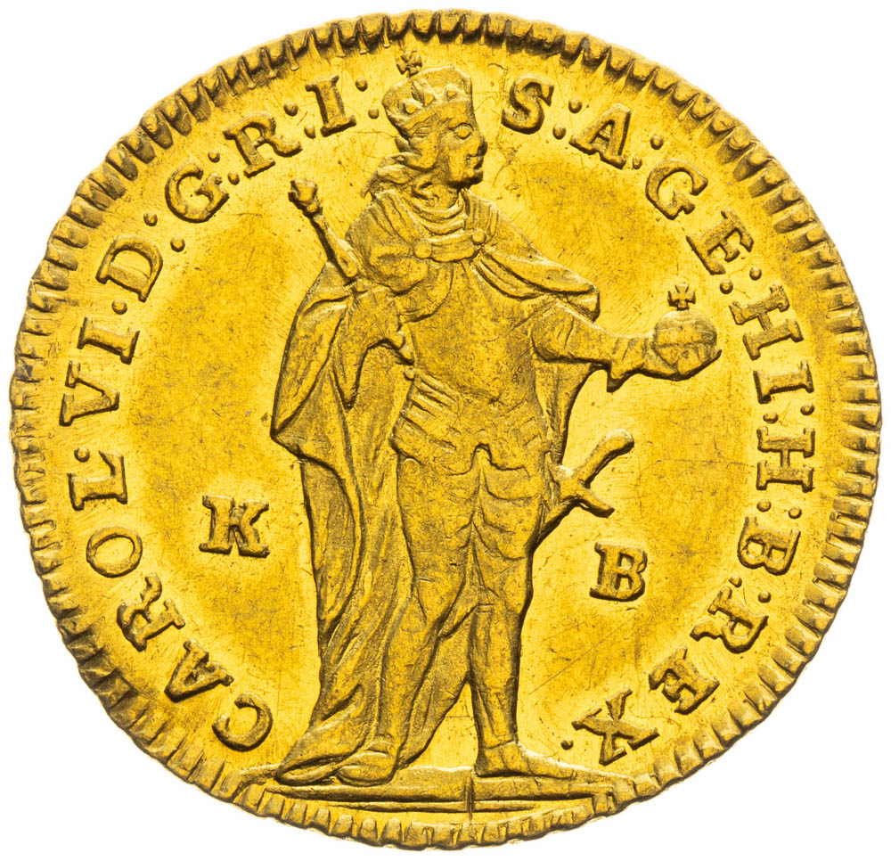 Ducat 1739 - front