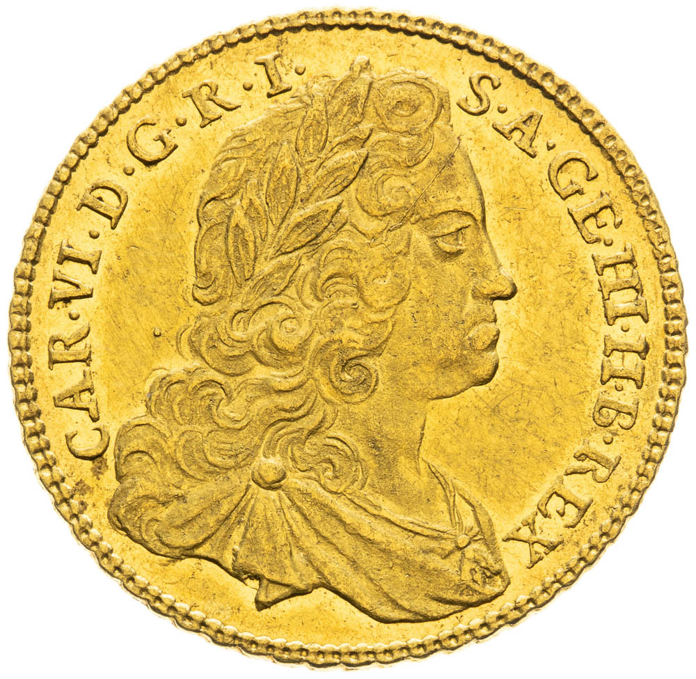 Ducat 1740 - front