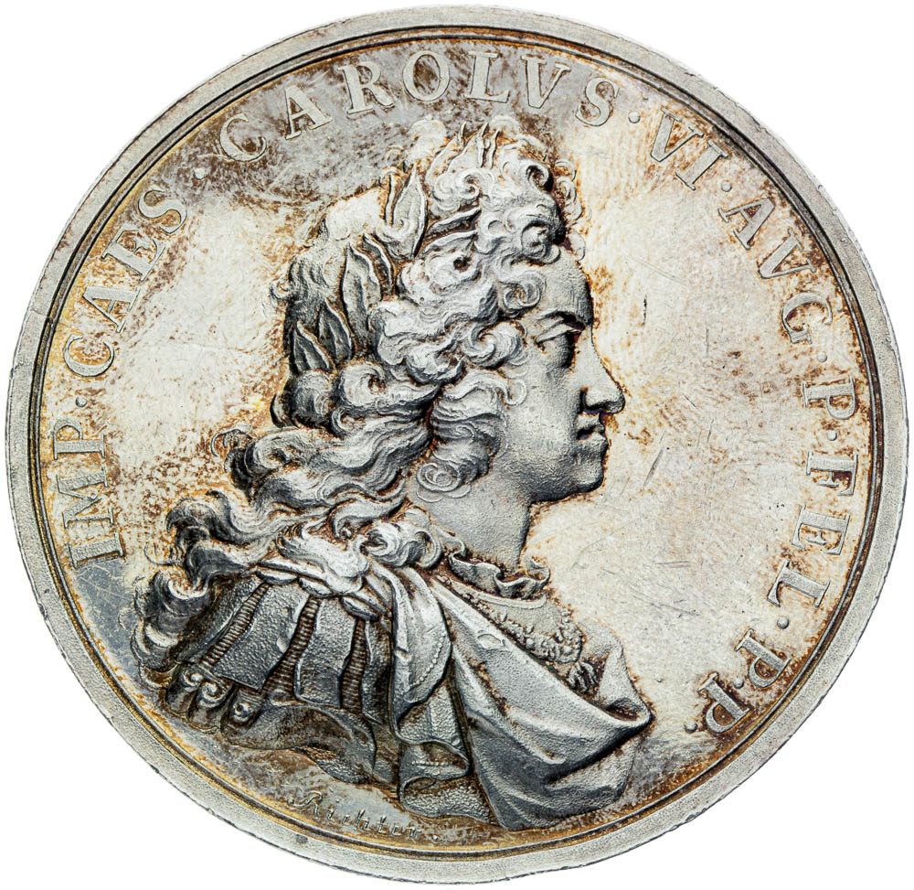Silver medal 1711 - front