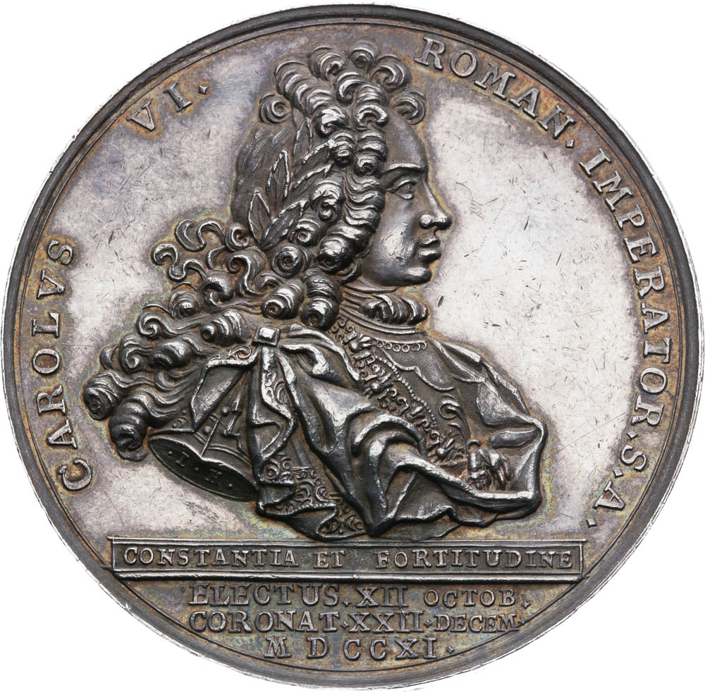 Silver medal 1711 - front