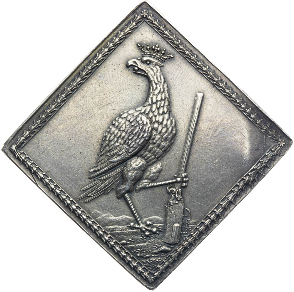 Silver medal 1713 - front