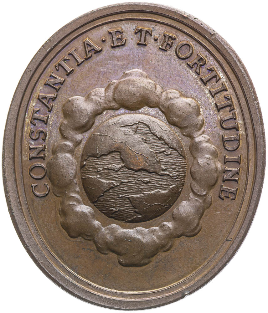 Medal (1723) - back