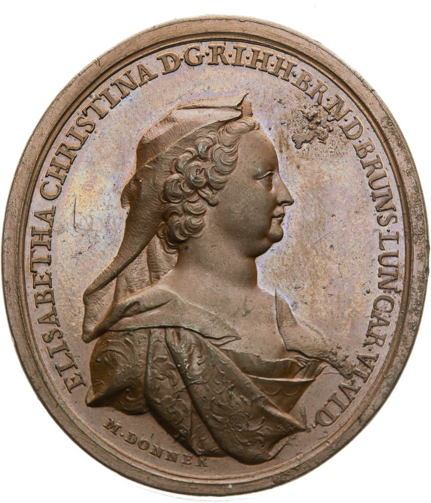 Medal (after 1740) - front