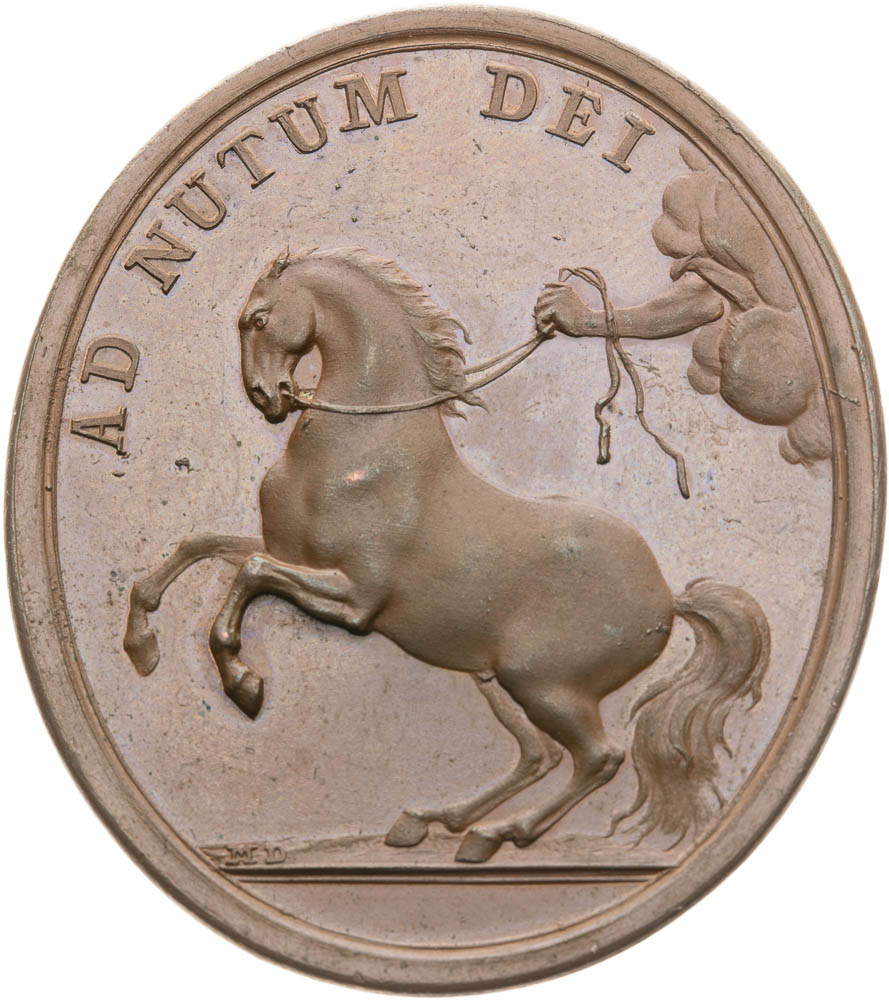 Medal (after 1740) - back