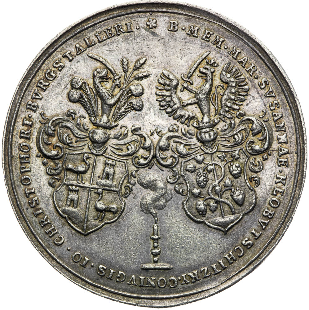 Silver medal 1748 - front