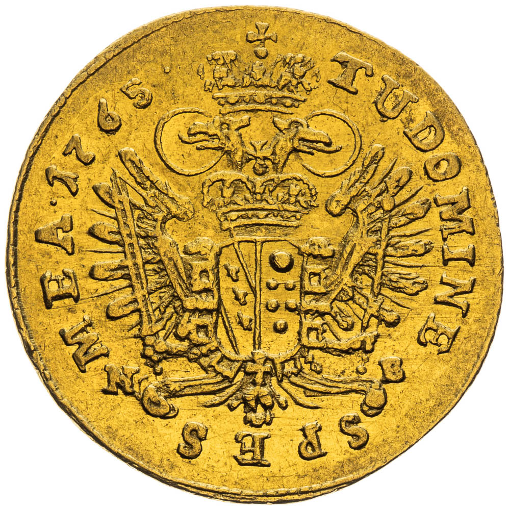 Ducat 1765 - back