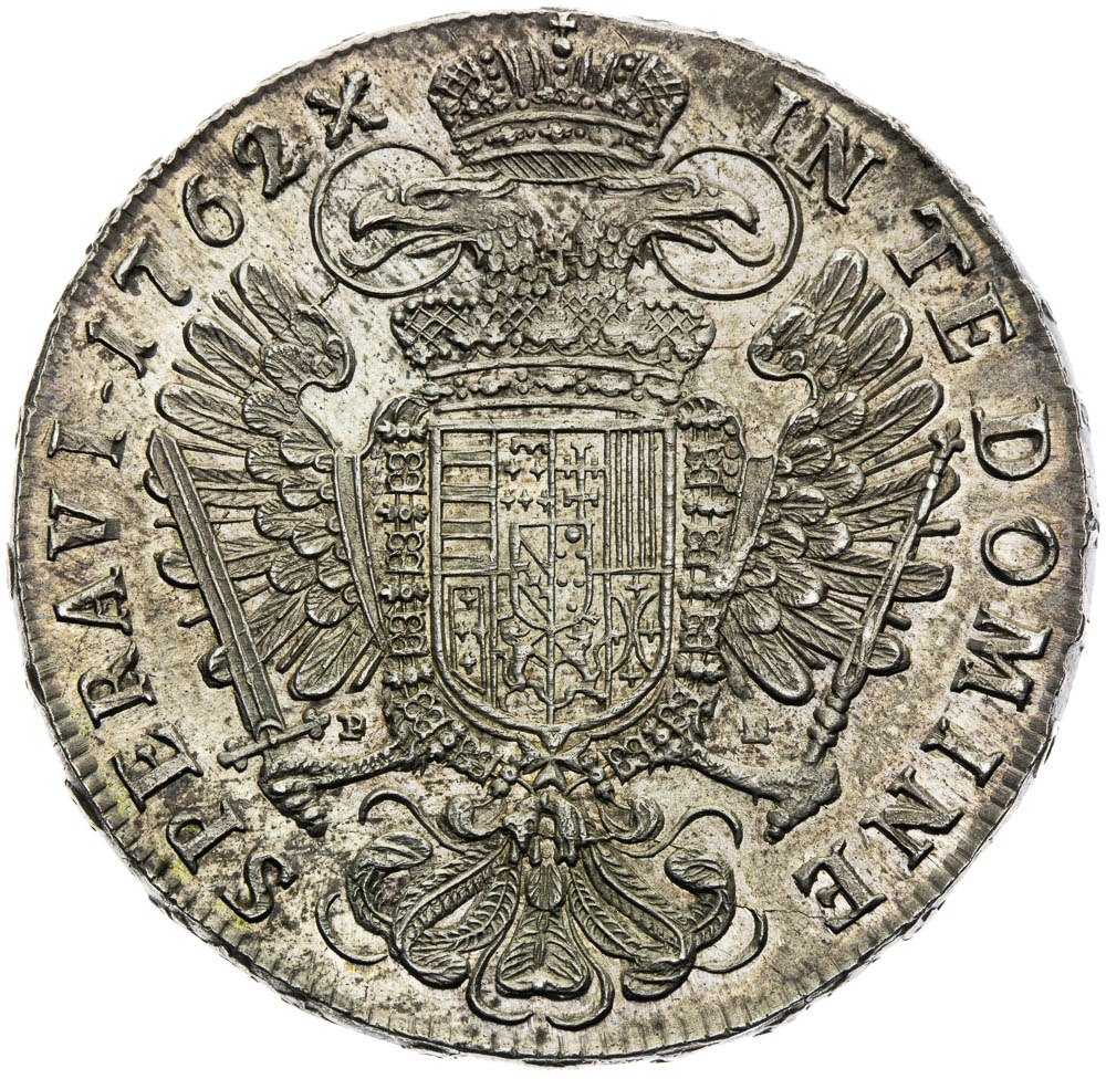 Thaler 1762 - back