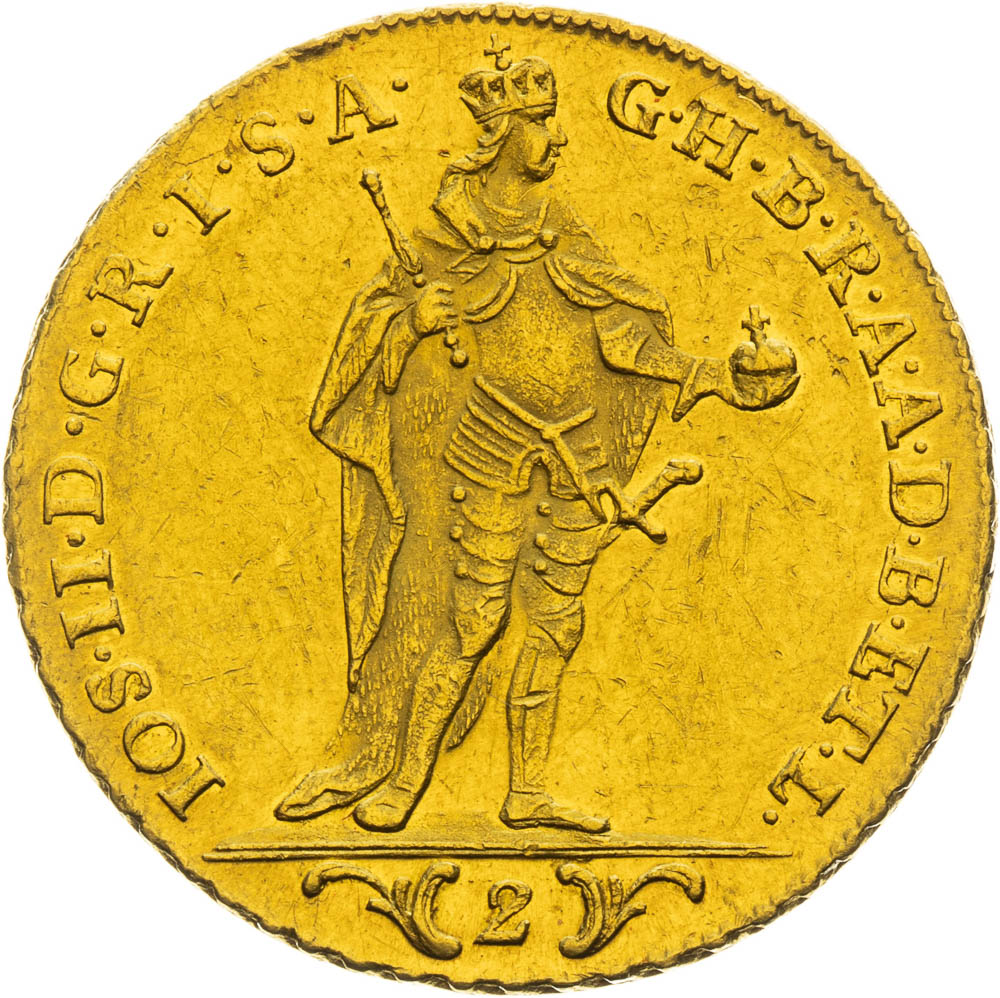 2 Ducats 1783 - front