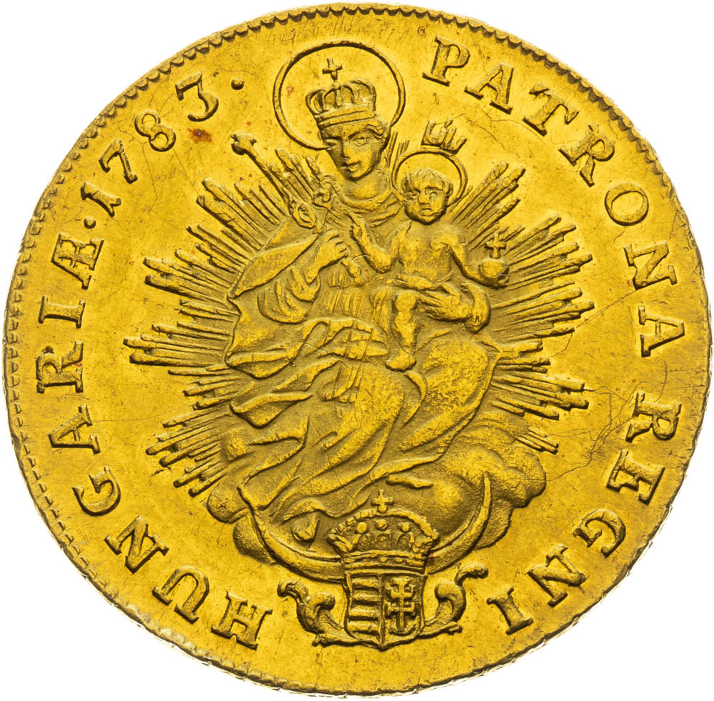 2 Ducats 1783 - back