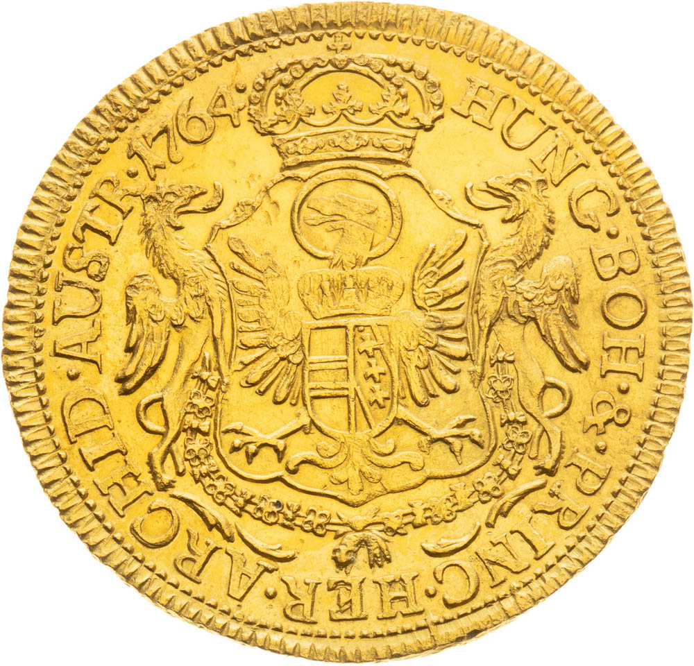Ducat 1764 - back