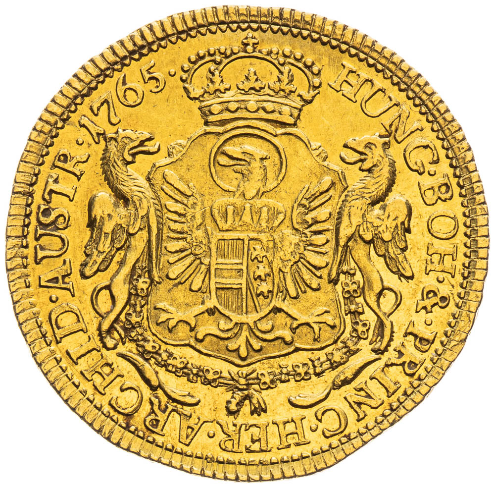 Ducat 1765 - back