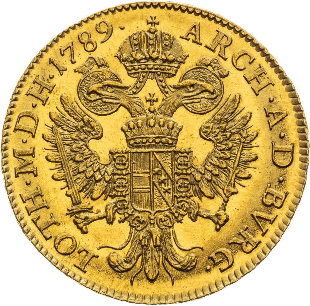 Ducat 1789 - back