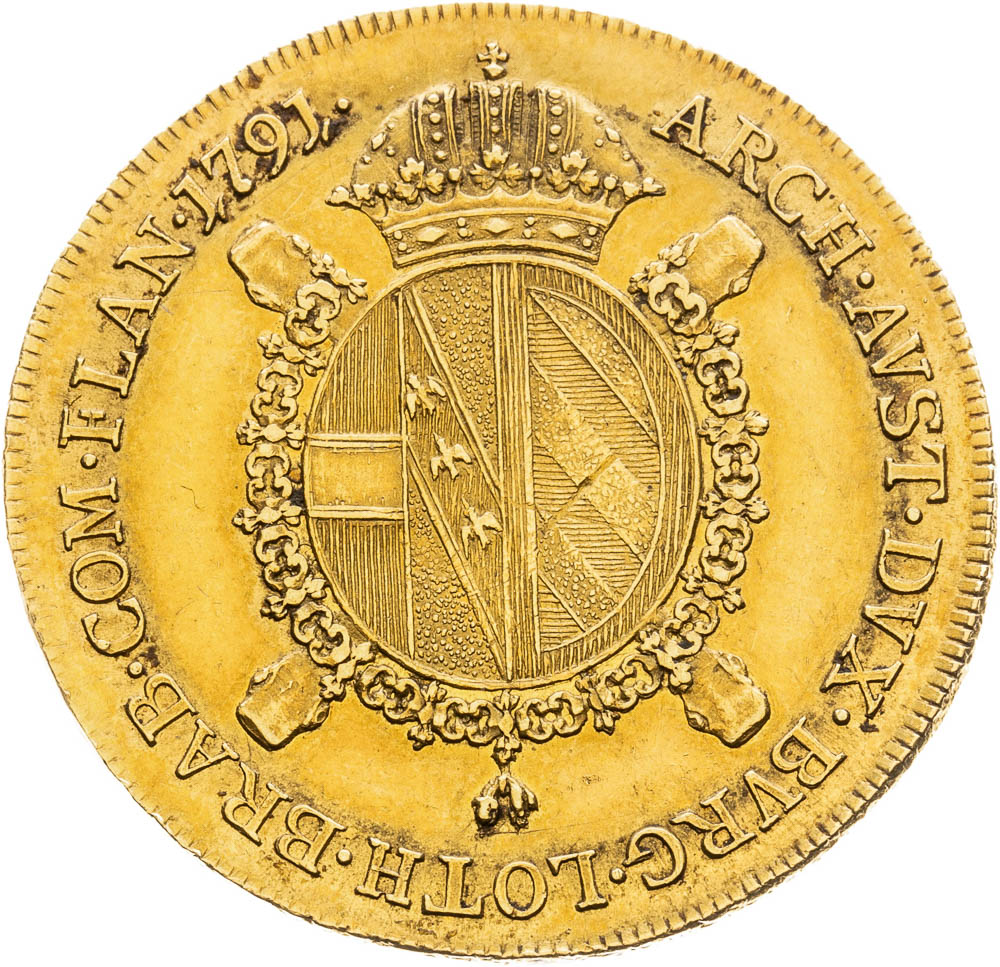 Souverain d'Or 1791 - back