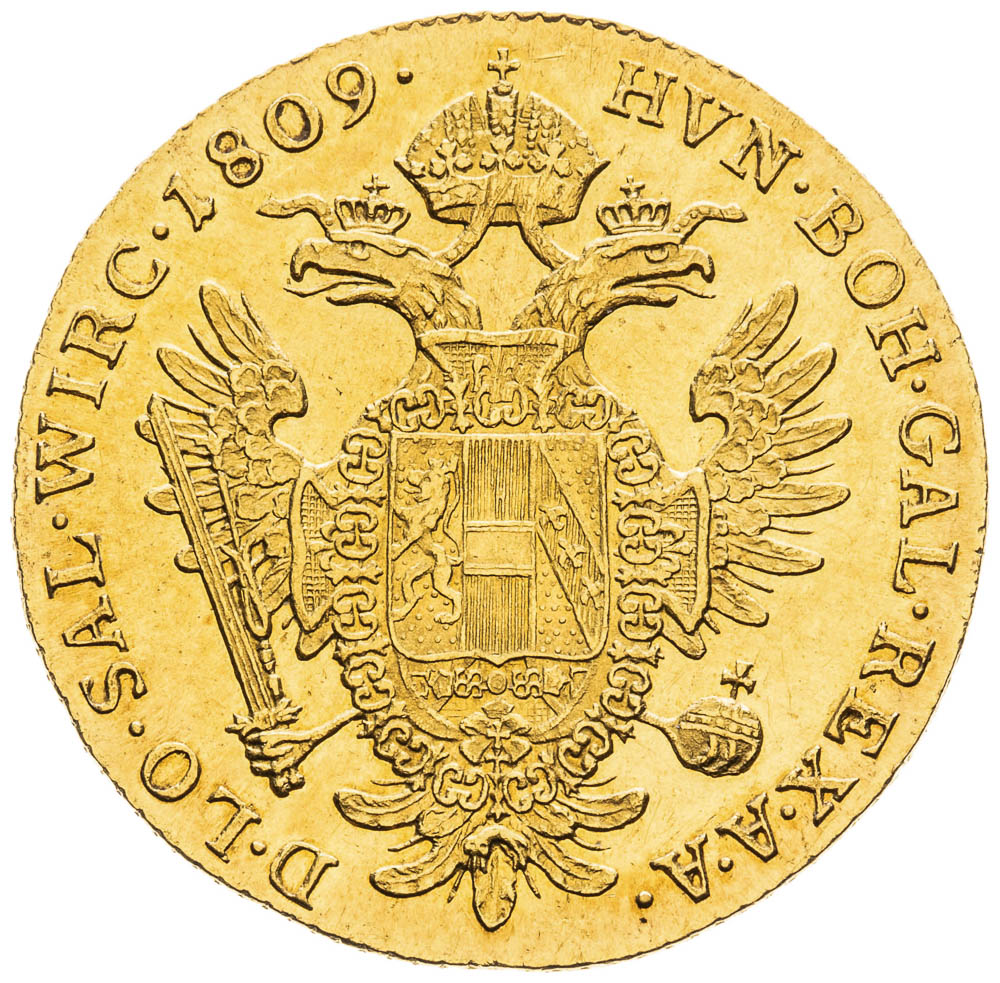 Ducat 1809 - back