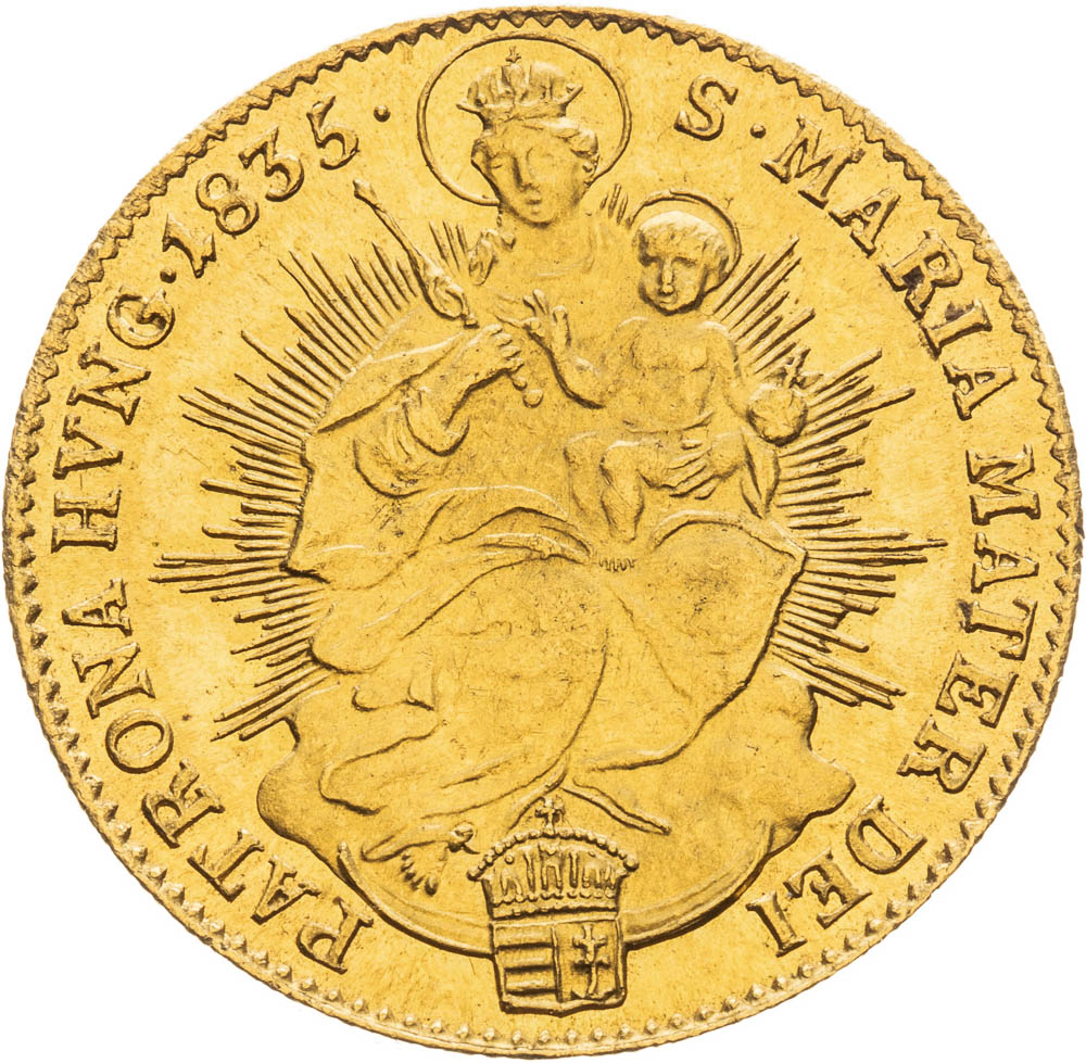 Ducat 1835 - back