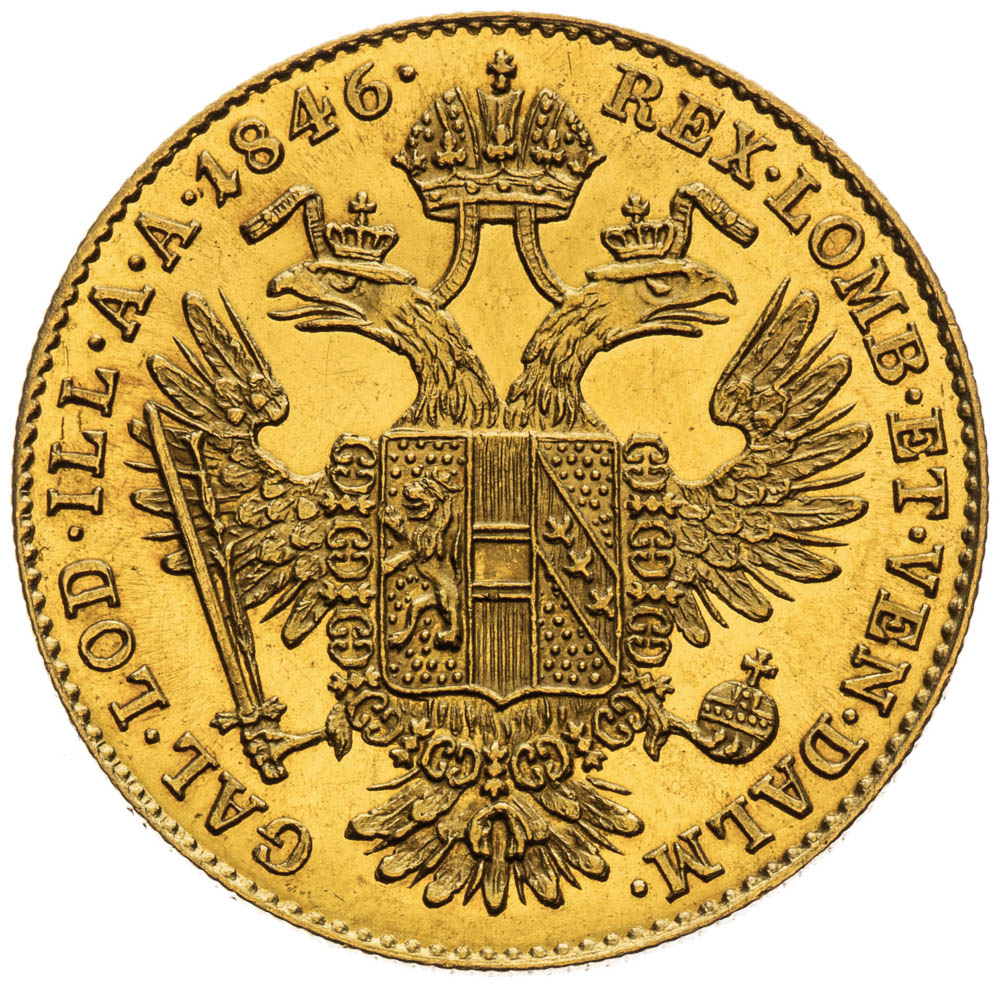 Ducat 1846 - back