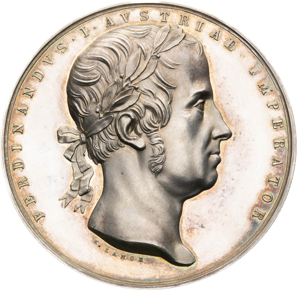 Silver medal 1846 - front