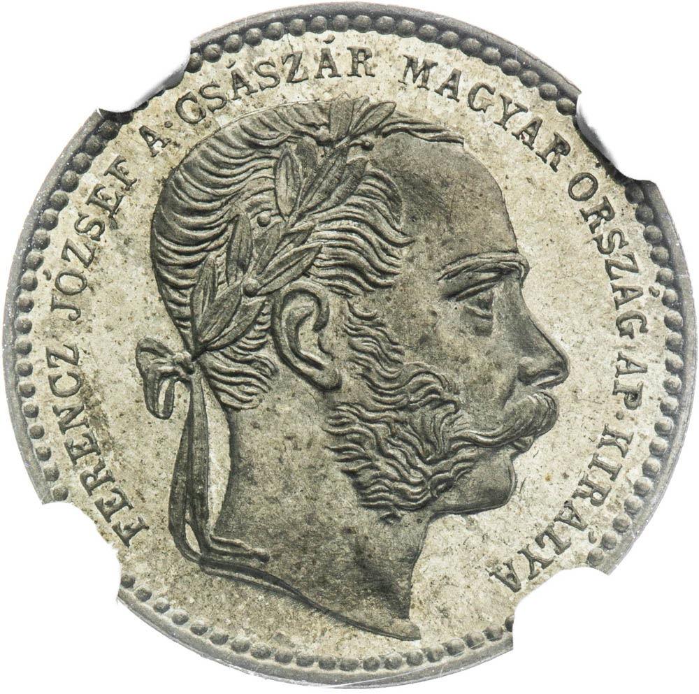 10 Kreutzer 1867 (pattern strike) - front