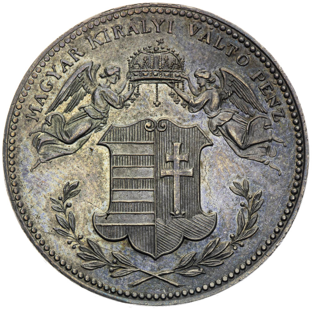 4 Kreutzer 1868 (Silver Struck) - front